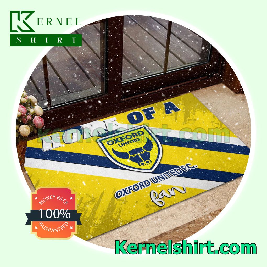 Oxford United F.C Club Front Door Mat