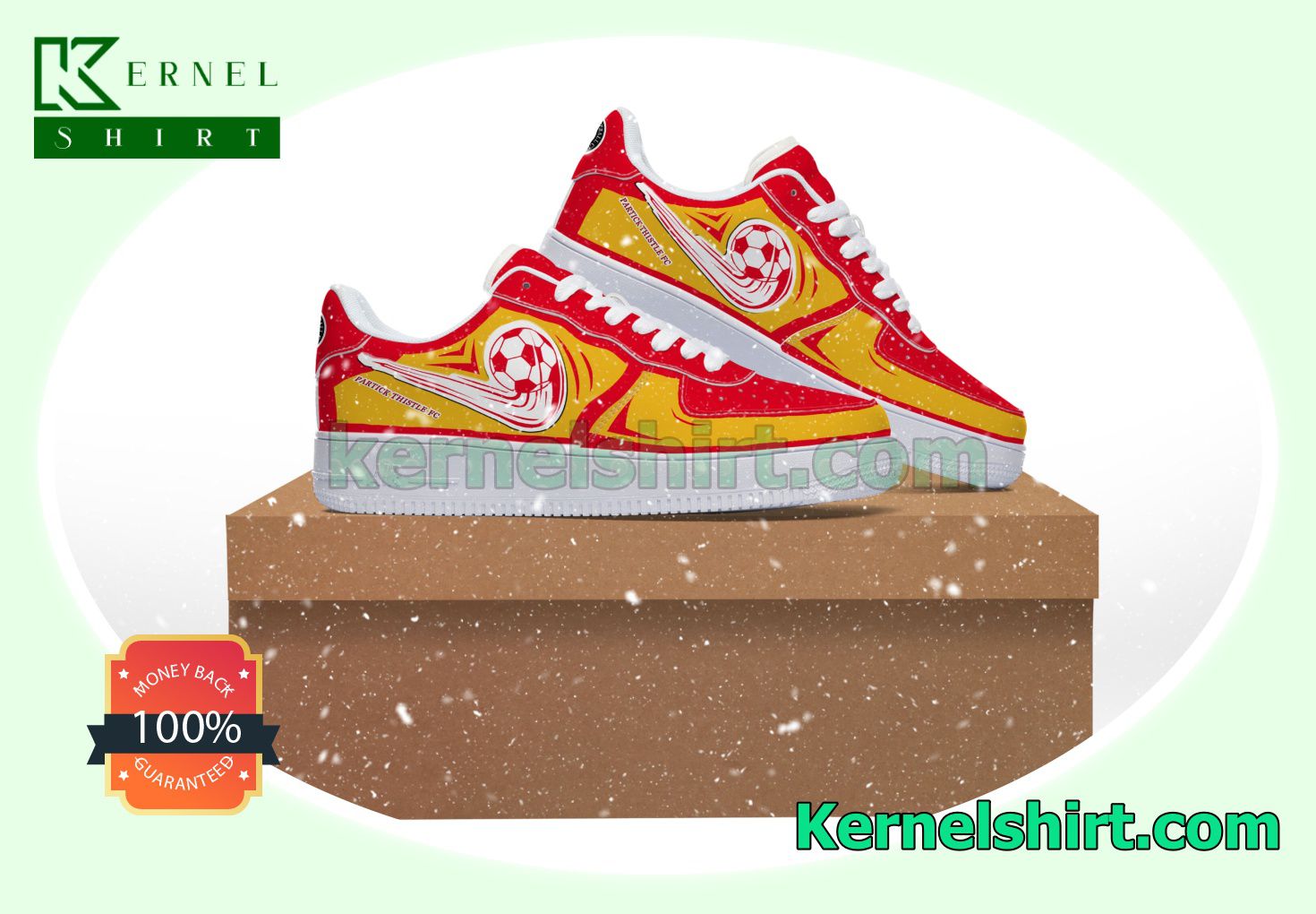 Partick Thistle F.C. Fan Air Force Sneakers