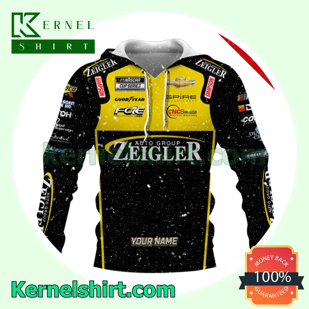 Personalized Car Racing Auto Group Zeigler Hooded Sweatshirts