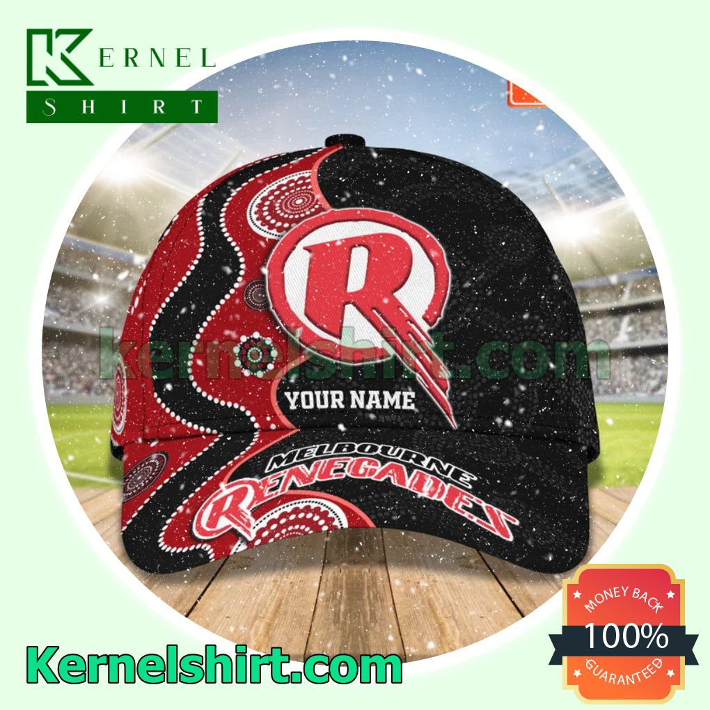 Personalized Melbourne Renegades Cricket Team Snapback Cap