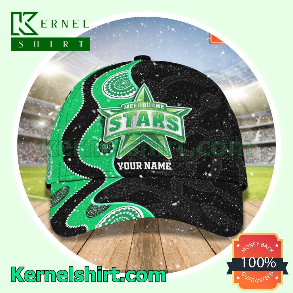 Personalized Melbourne Stars Cricket Team Snapback Cap