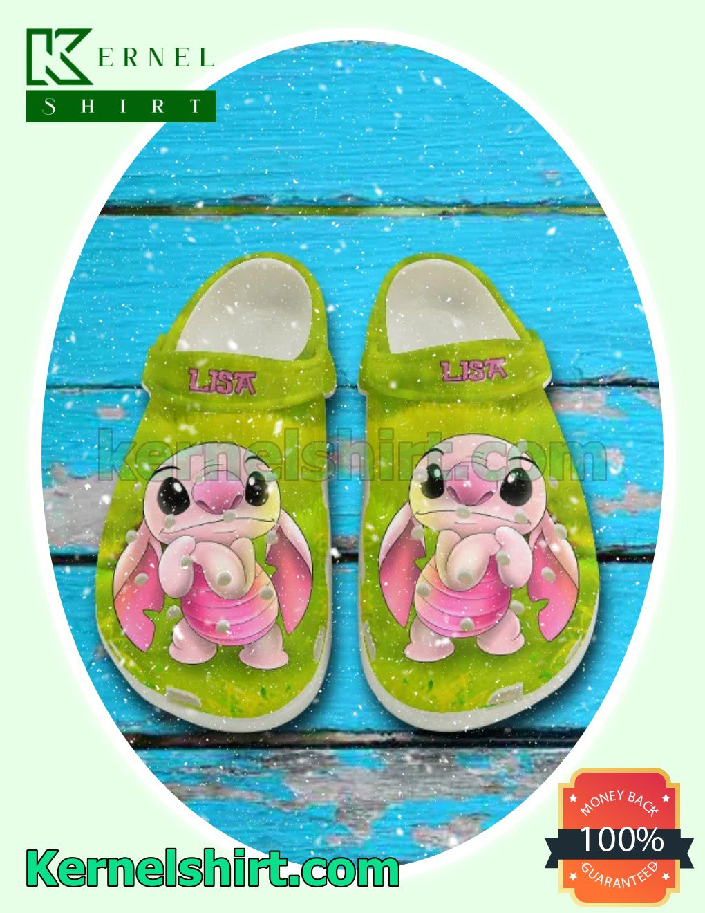 Personalized Stitch As Piglet Winnie The Pooh Clogs Slippers Sandals