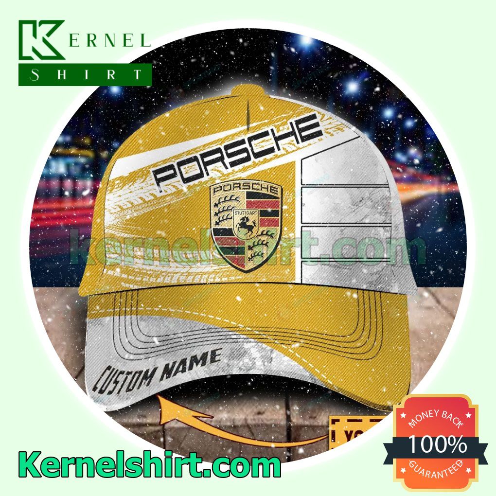 Porsche Car Snapback Cap