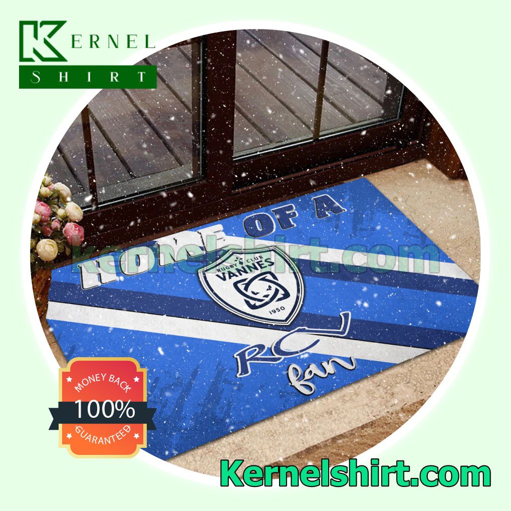 Rugby Club Vannes Club Front Door Mat