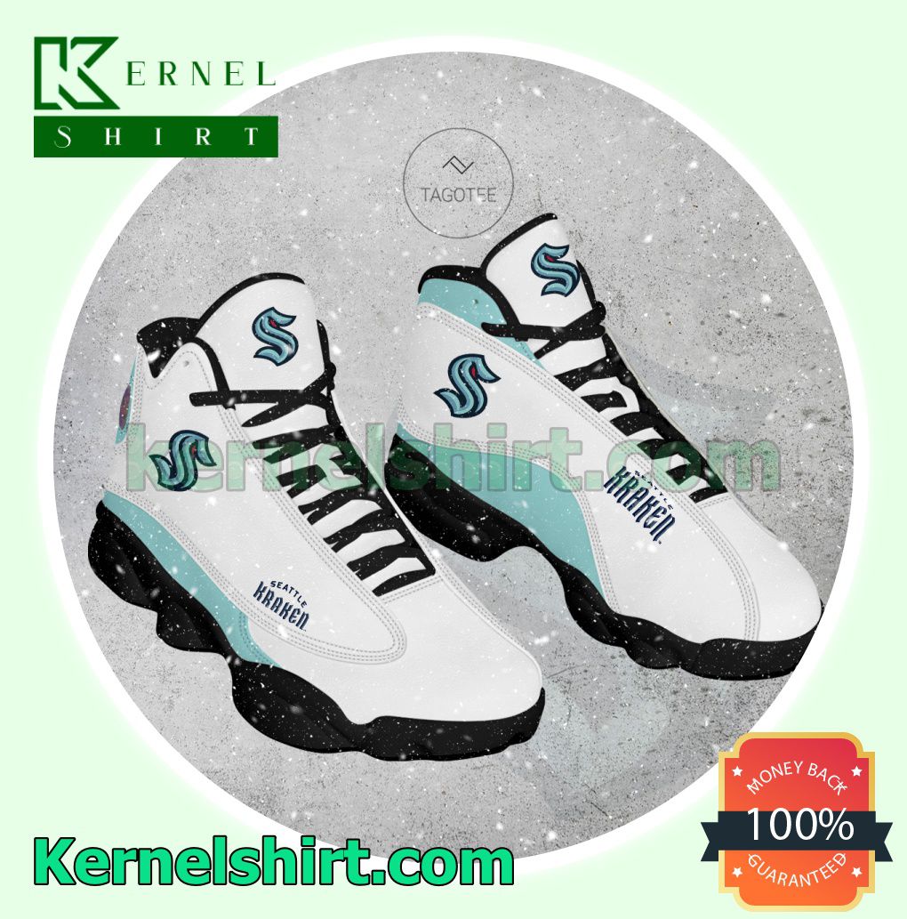 Seattle Kraken Hockey Nike Sport Shoes a