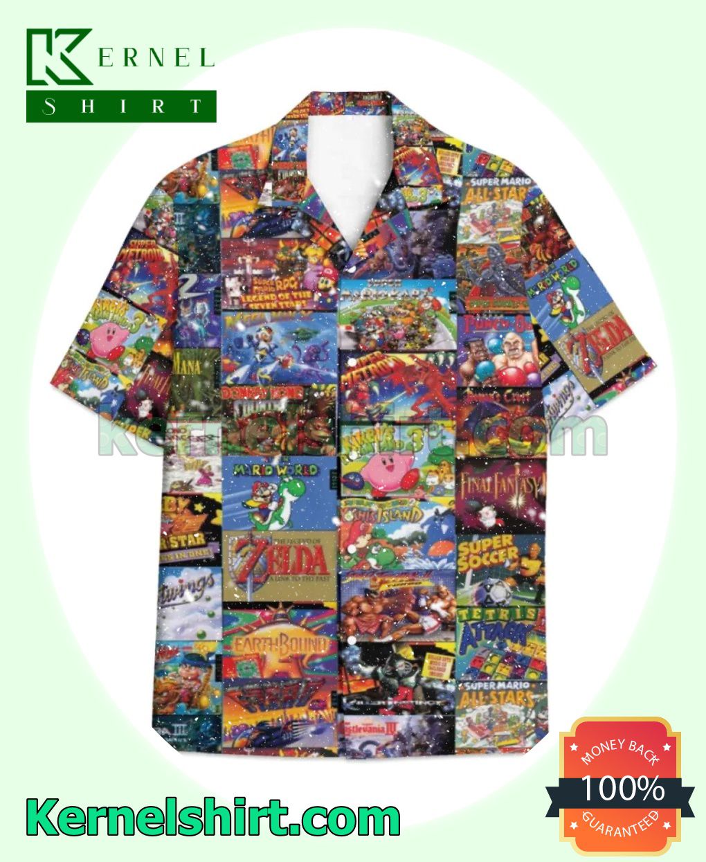 Snes Games Of All Time Beach Shirt