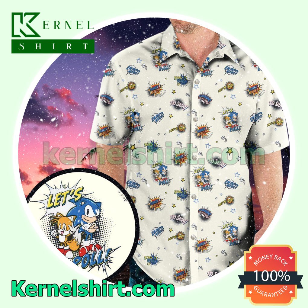 Sonic The Hedgehog Beach Shirts