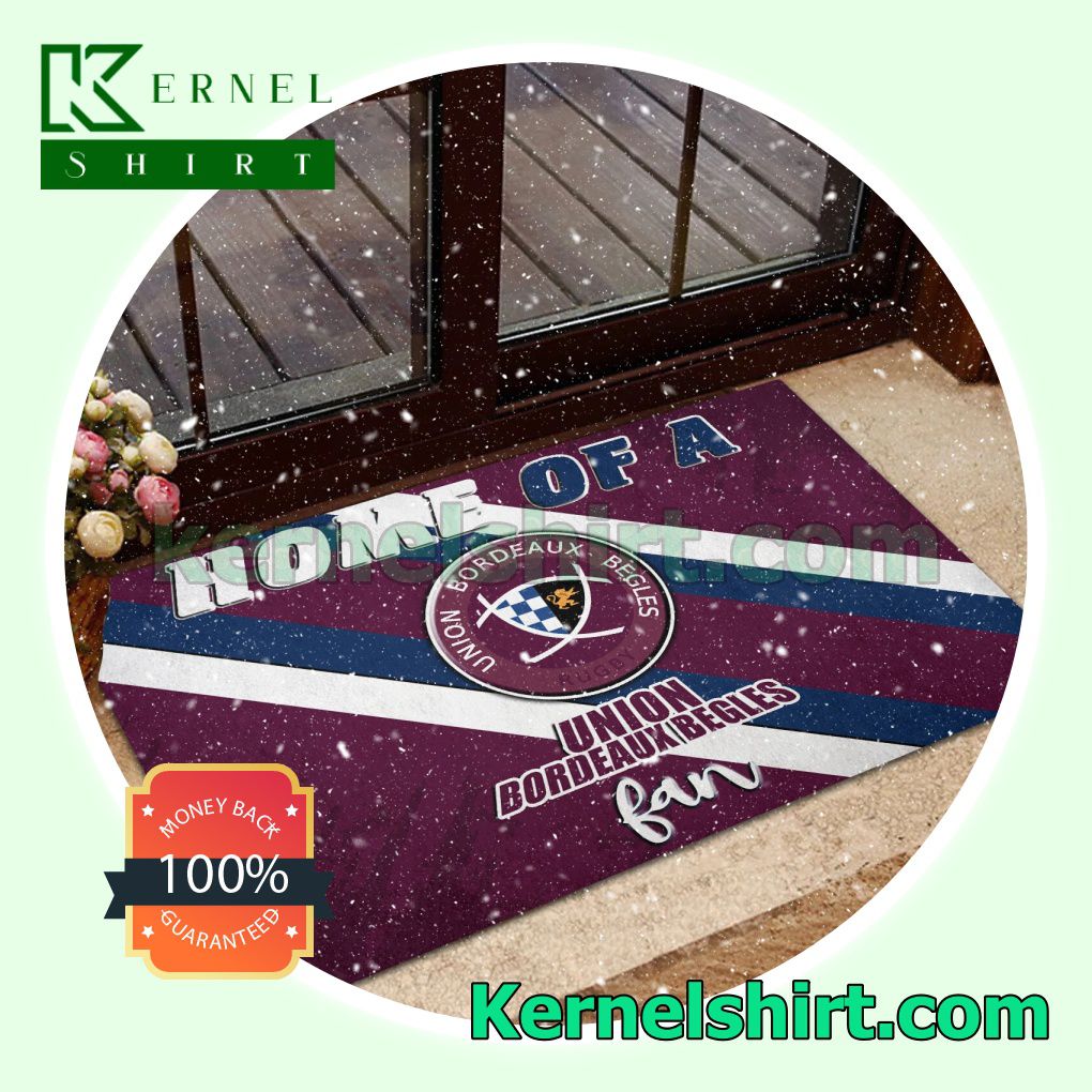 Union Bordeaux Begles Club Front Door Mat