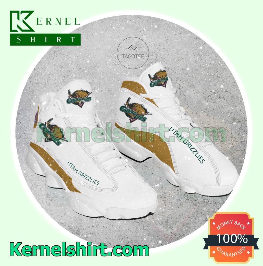 Utah Grizzlies Logo Jordan Workout Shoes