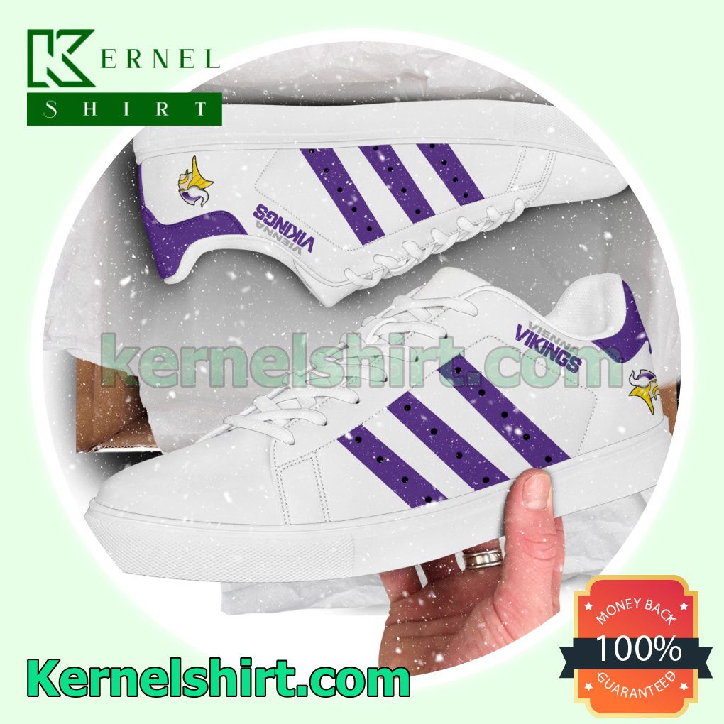 Vikings Vienna Rugby Logo Low Top Shoes