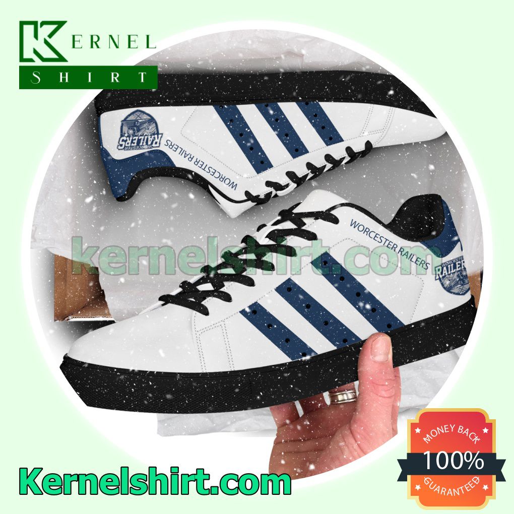 Worcester Railers Low Top Adidas Shoes a