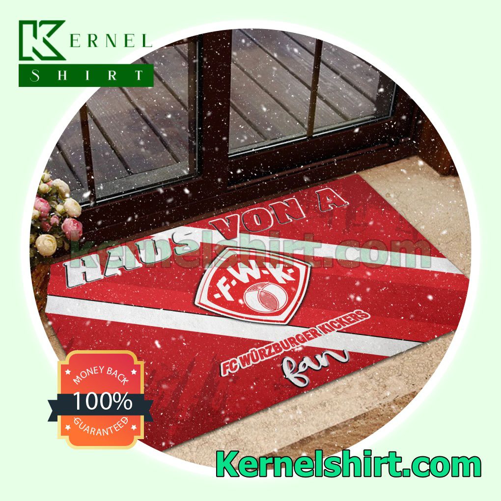 Würzburger Kickers Club Front Door Mat