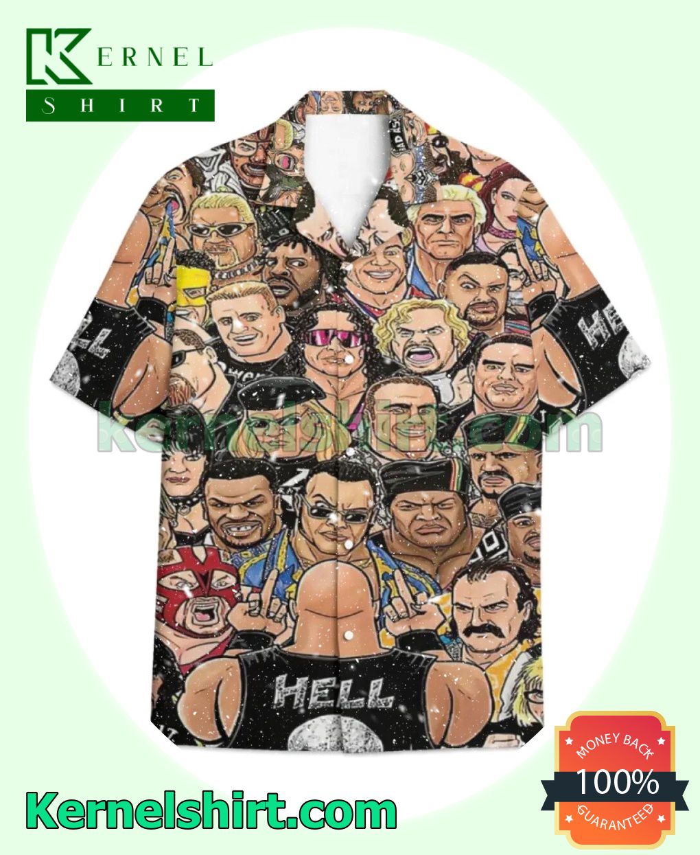 Wwe Hell In A Cell Beach Shirt