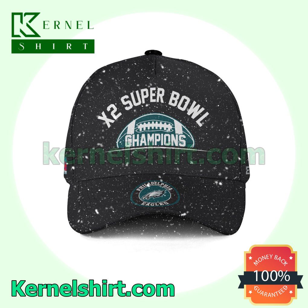 X2 Super Bowl Champions Philadelphia Eagles Snapback Cap