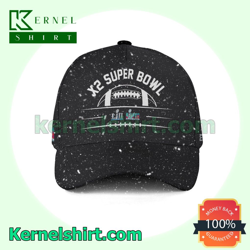 X2 Super Bowl With Logo Philadelphia Eagles Snapback Cap