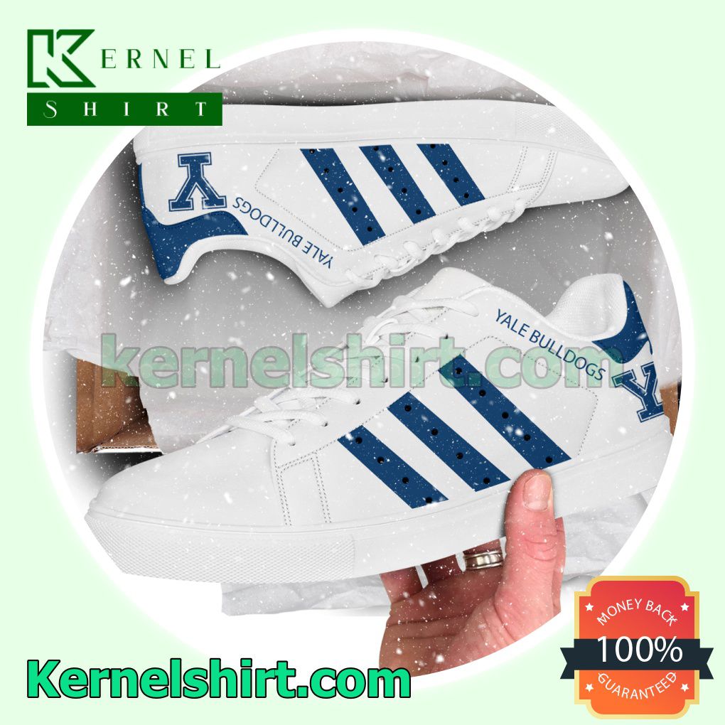 Yale Bulldogs Low Top Adidas Shoes