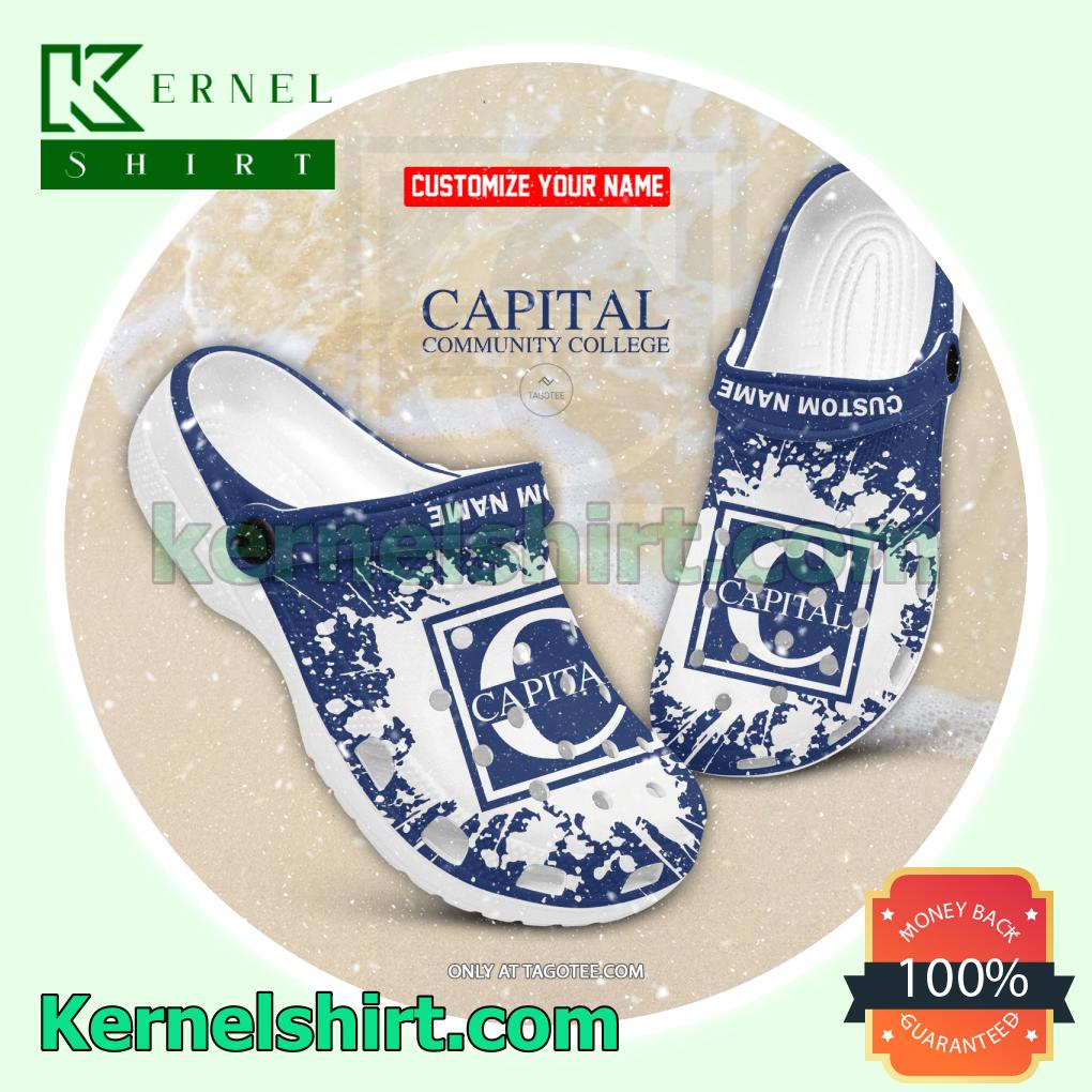 Capital Community College Personalized Crocs Sandals