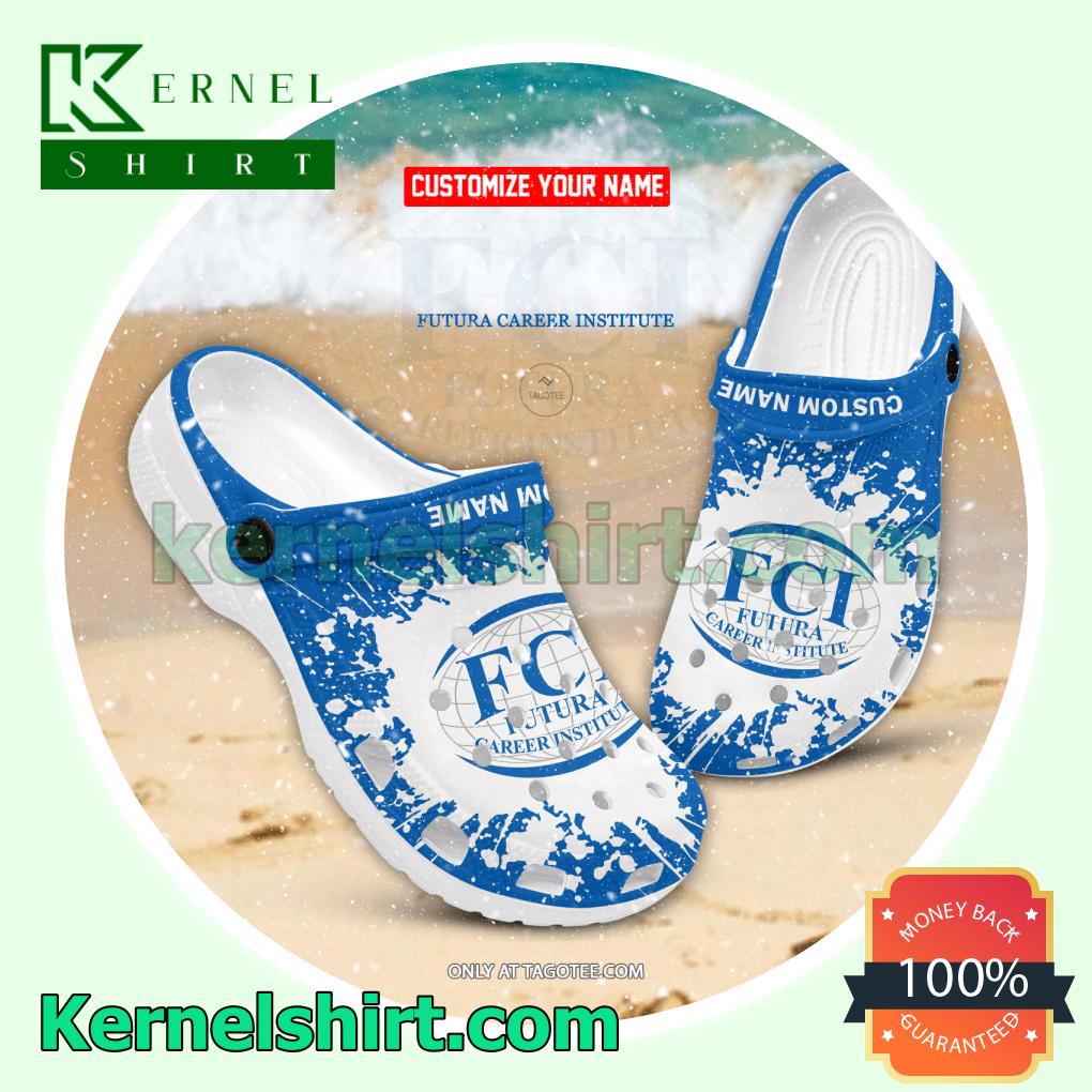 Futura Career Institute Personalized Crocs Sandals