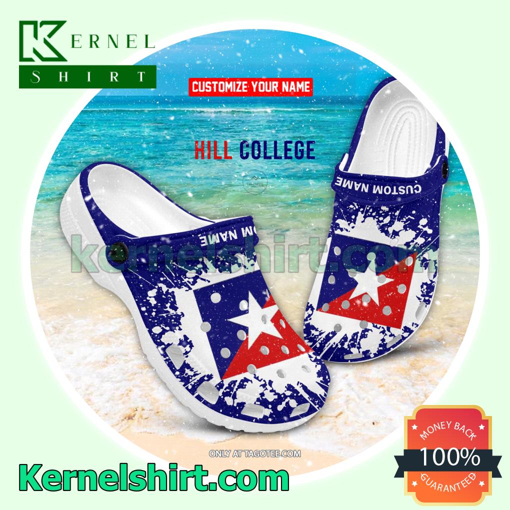 Hill College Personalized Crocs Sandals