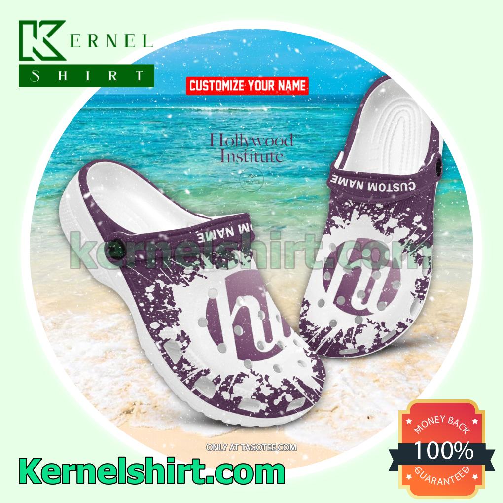 Hollywood Institute of Beauty Careers Personalized Crocs Sandals