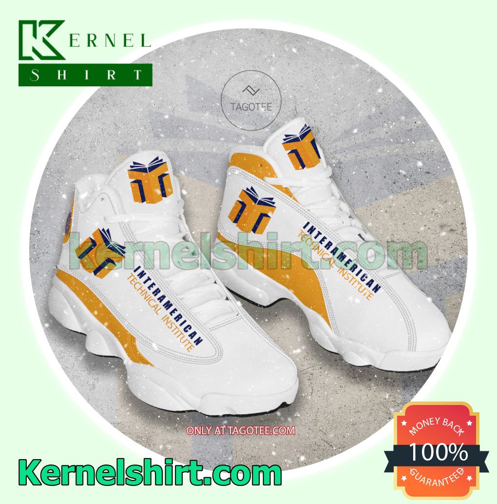 InterAmerican Technical Institute Uniform Sport Workout Shoes