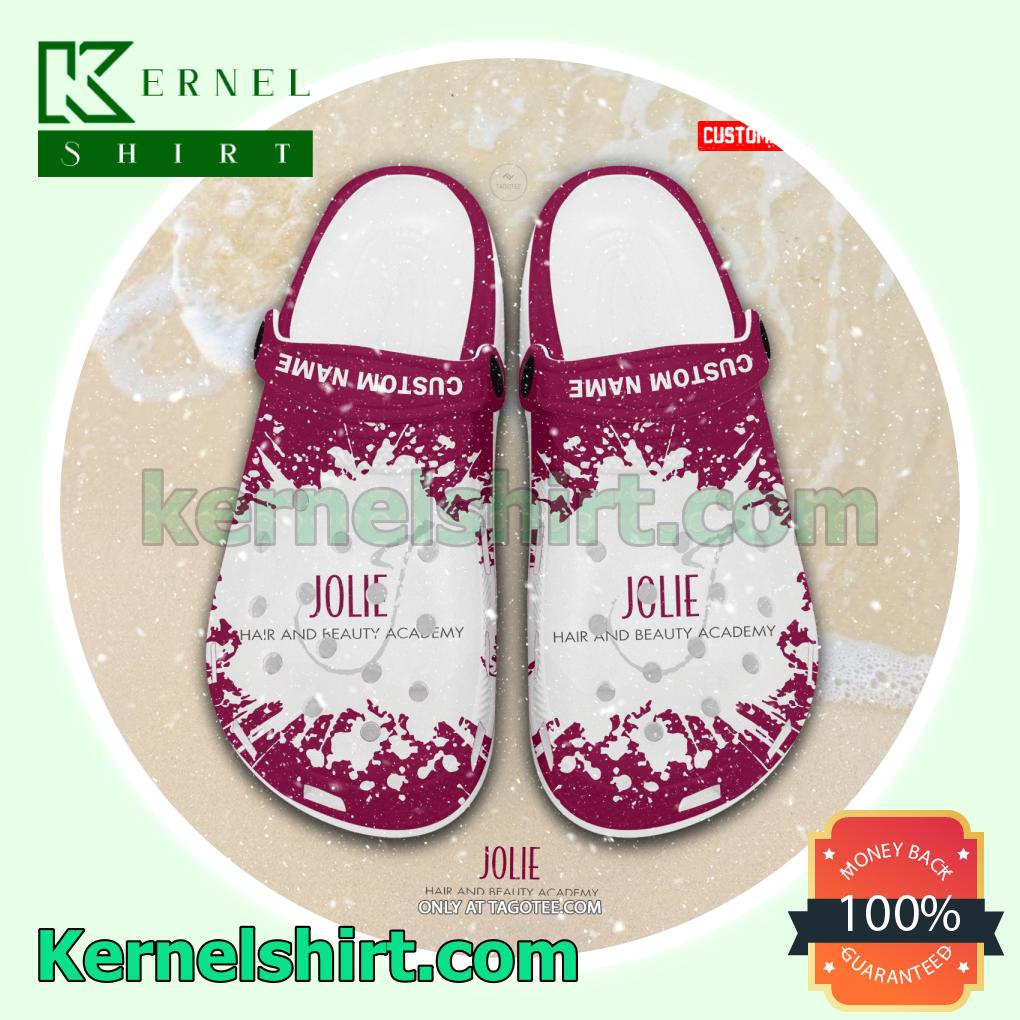 Jolie Hair and Beauty Academy Personalized Crocs Sandals a