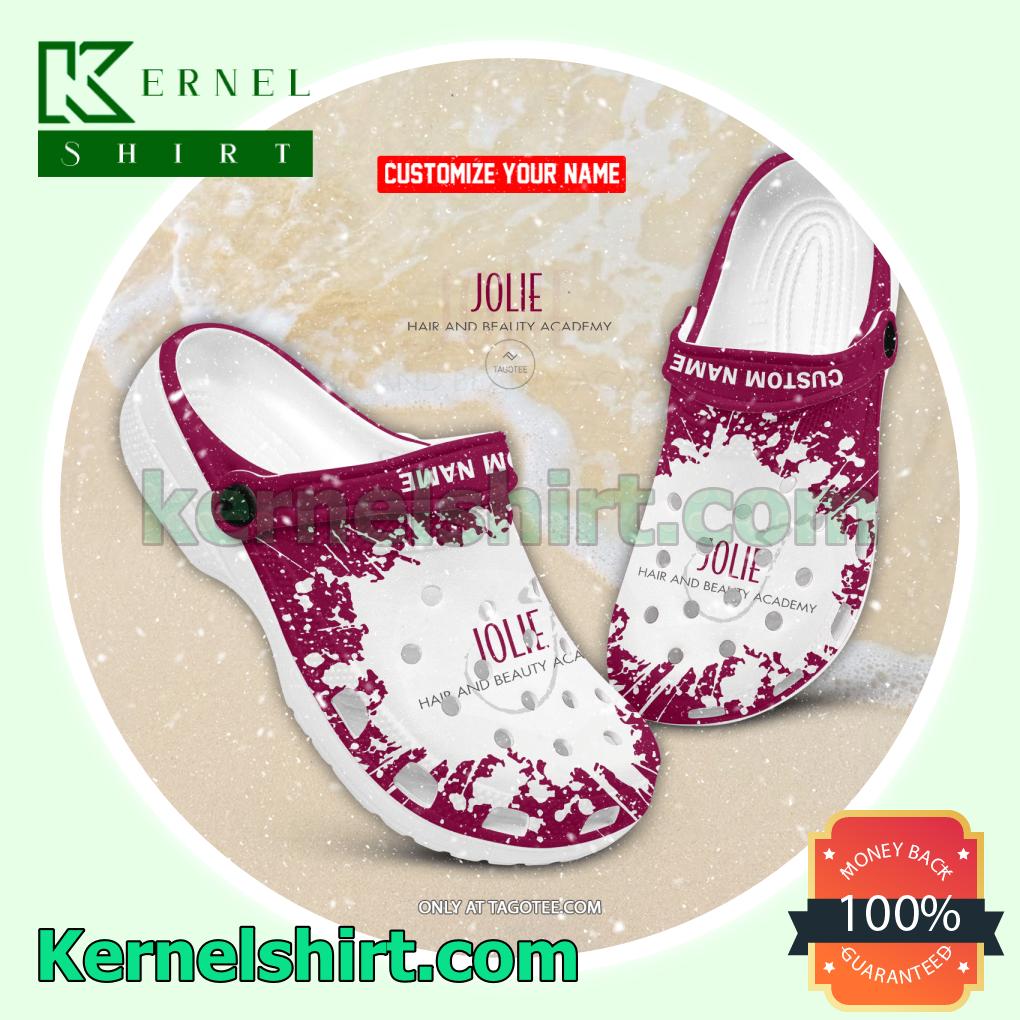 Jolie Hair and Beauty Academy Personalized Crocs Sandals