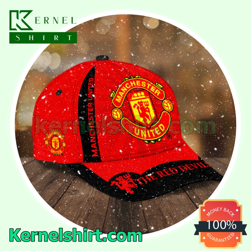Manchester United The Red Devil Snapback Cap a
