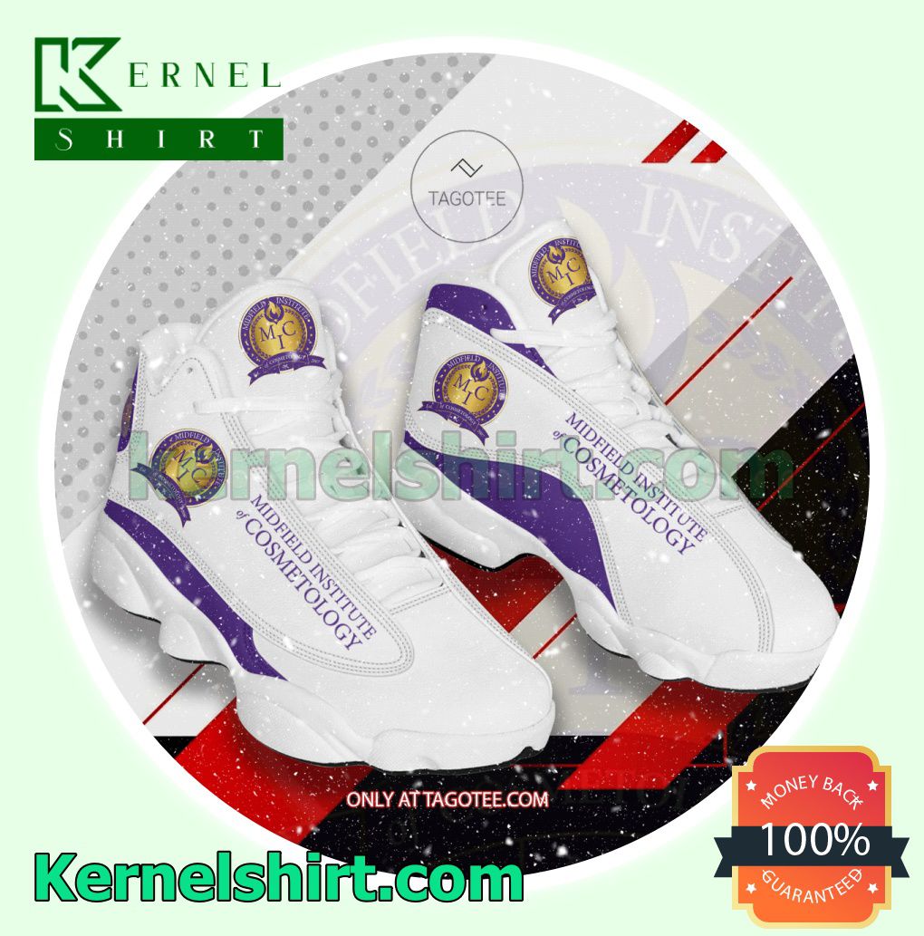 Midfield Institute of Cosmetology Uniform Sport Workout Shoes