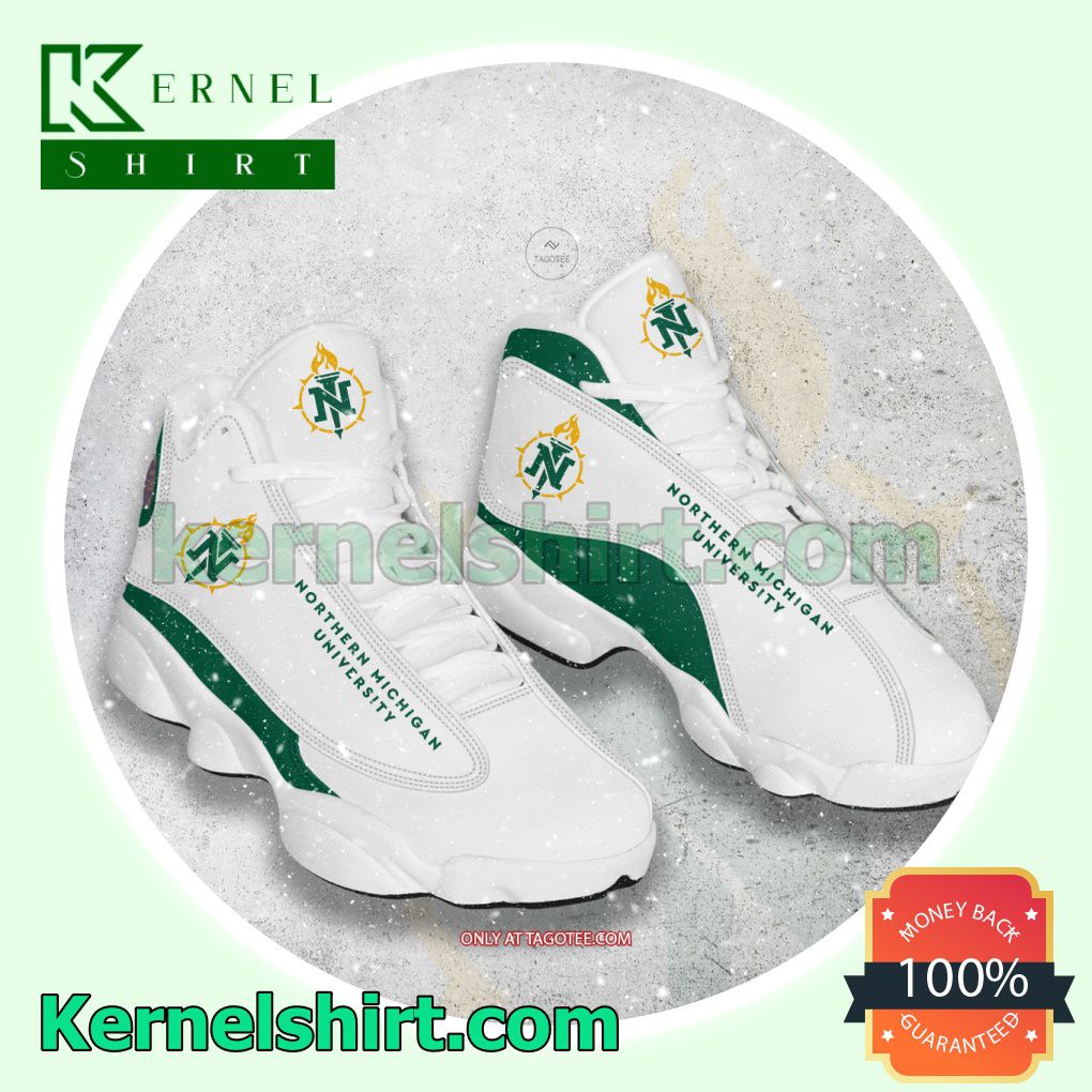 Northern Michigan University Nike Running Sneakers a