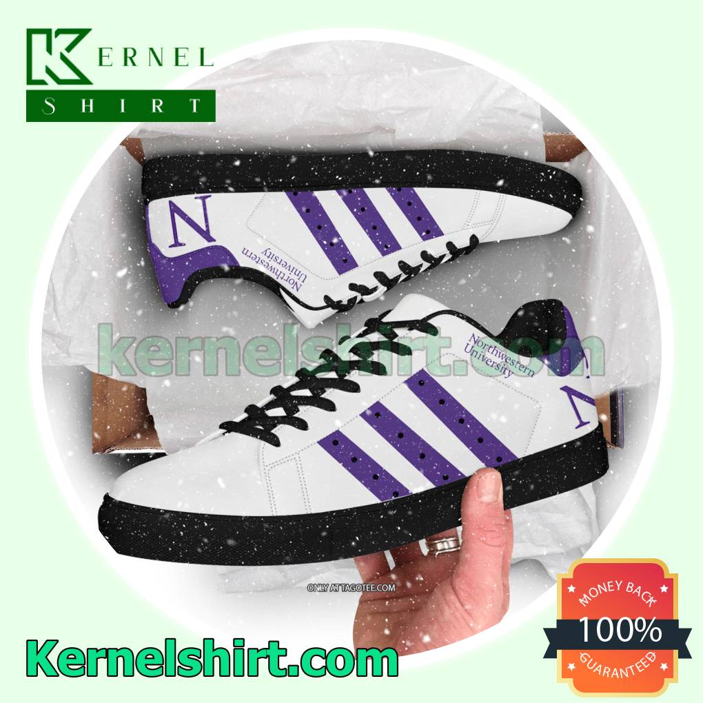 Northwestern University Adidas Sneakers a