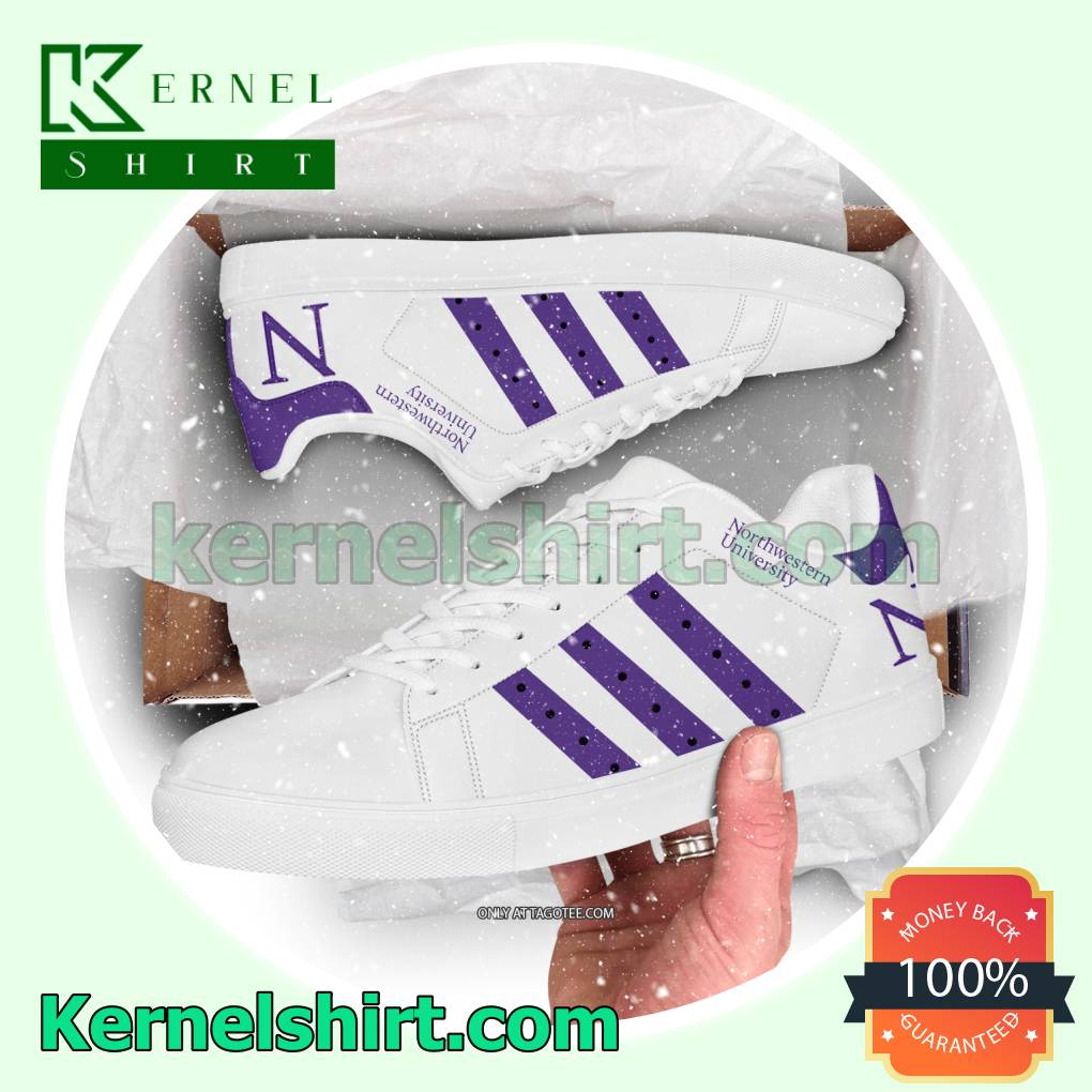 Northwestern University Adidas Sneakers