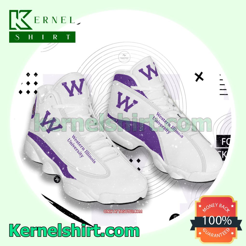 Western Illinois University Nike Running Sneakers a