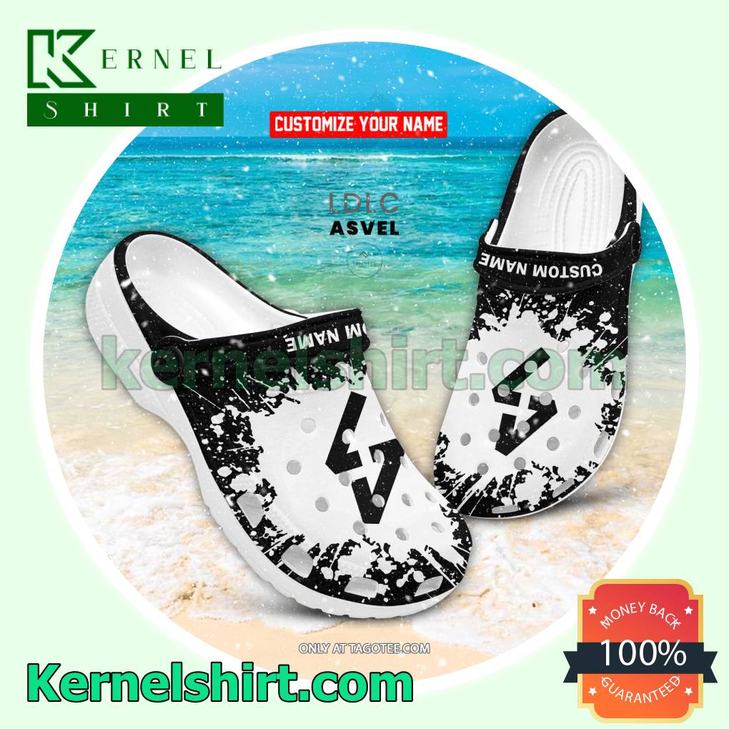 ASVEL Basket Custom Crocs Sandals