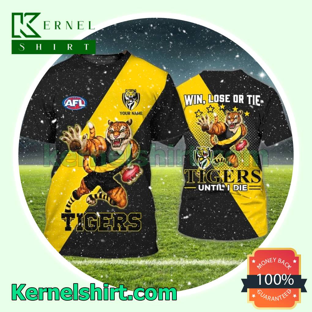 Afl Richmond Football Club Win Lose Fan Shirt