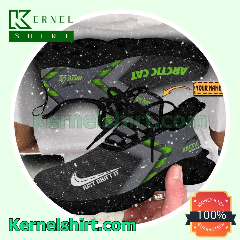 Arctic Cat Logo Just Drift It Sport Sneakers