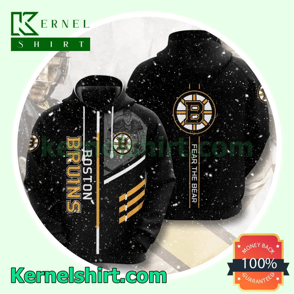 Boston Bruins Feat The Bear Full-Zip Hooded Jacket