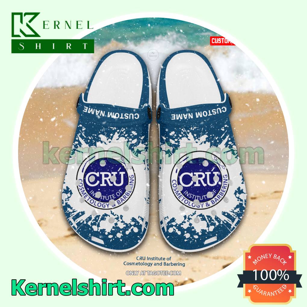 CRU Institute of Cosmetology and Barbering Crocs Sandals a