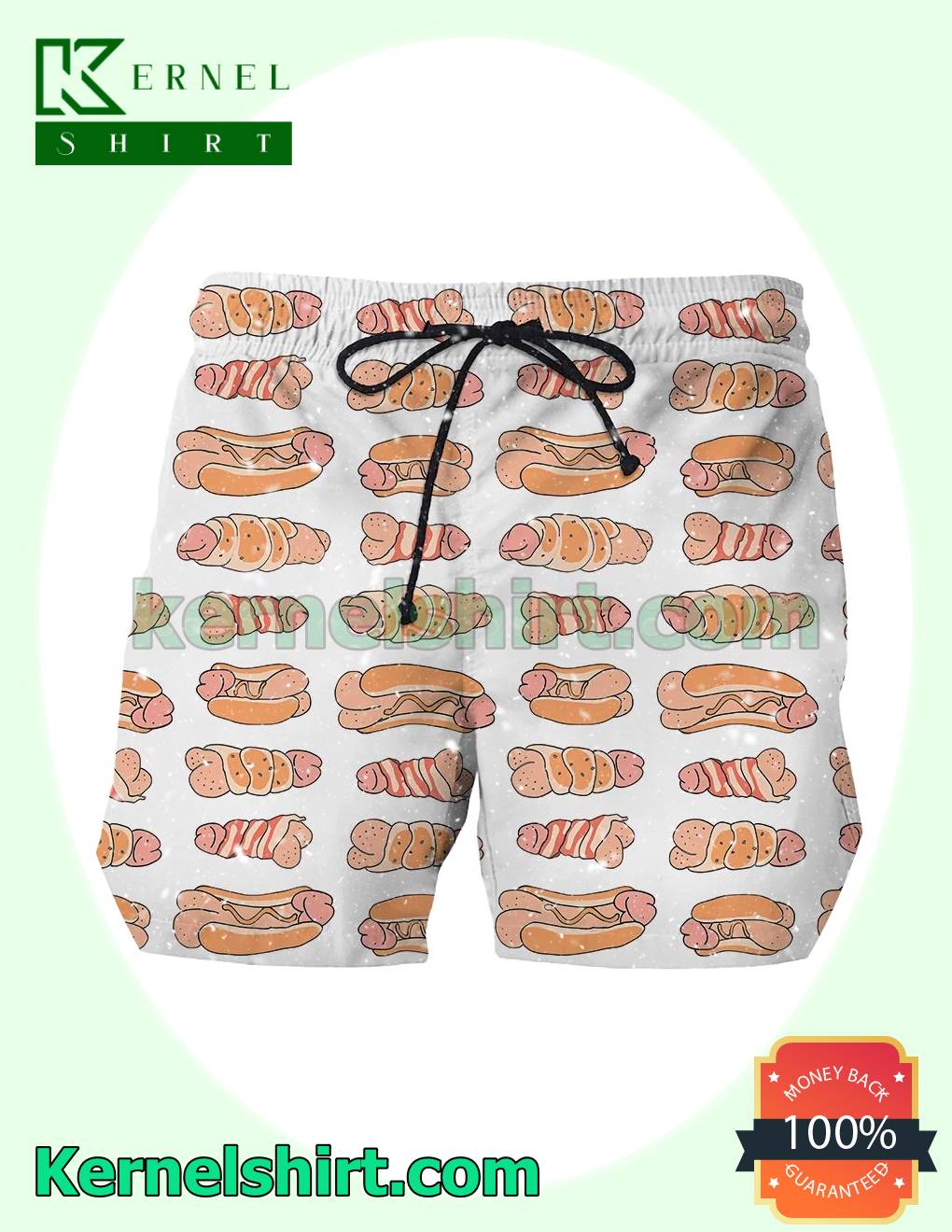 Best Shop Cock Dick Hot Dog Funny Board Shorts