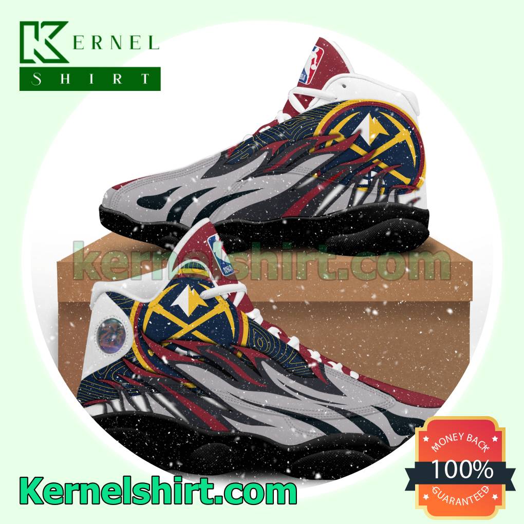 Denver Nuggets Nba Playoff Sport Workout Shoes