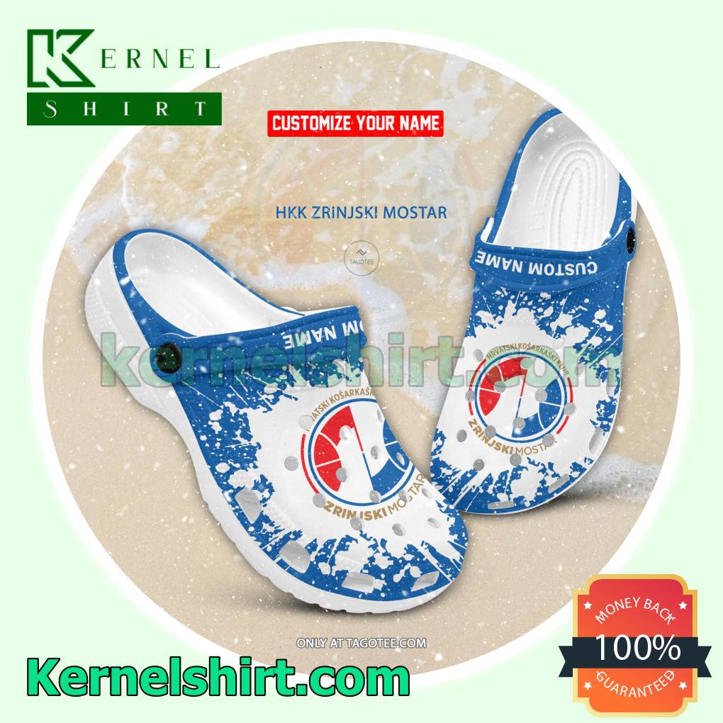 HKK Zrinjski Mostar Custom Crocs Sandals
