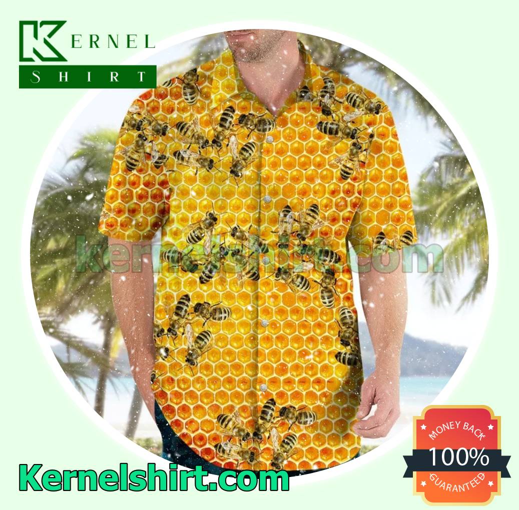 Honey Bee Short Sleeve Shirt