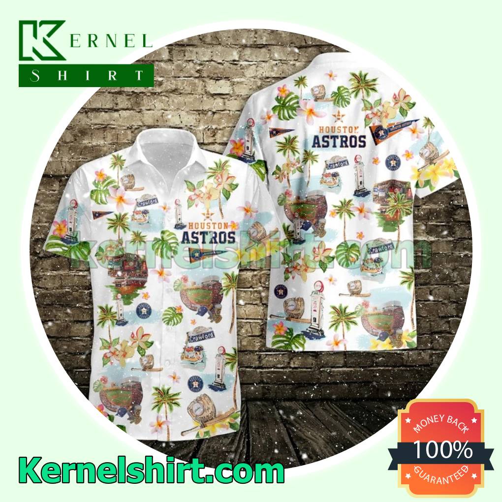 Houston Astros Collection Floral Short Sleeve Shirt - Shop trending fashion  in USA and EU