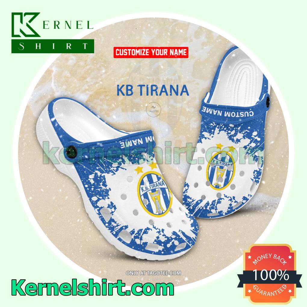 KB Tirana Custom Crocs Sandals