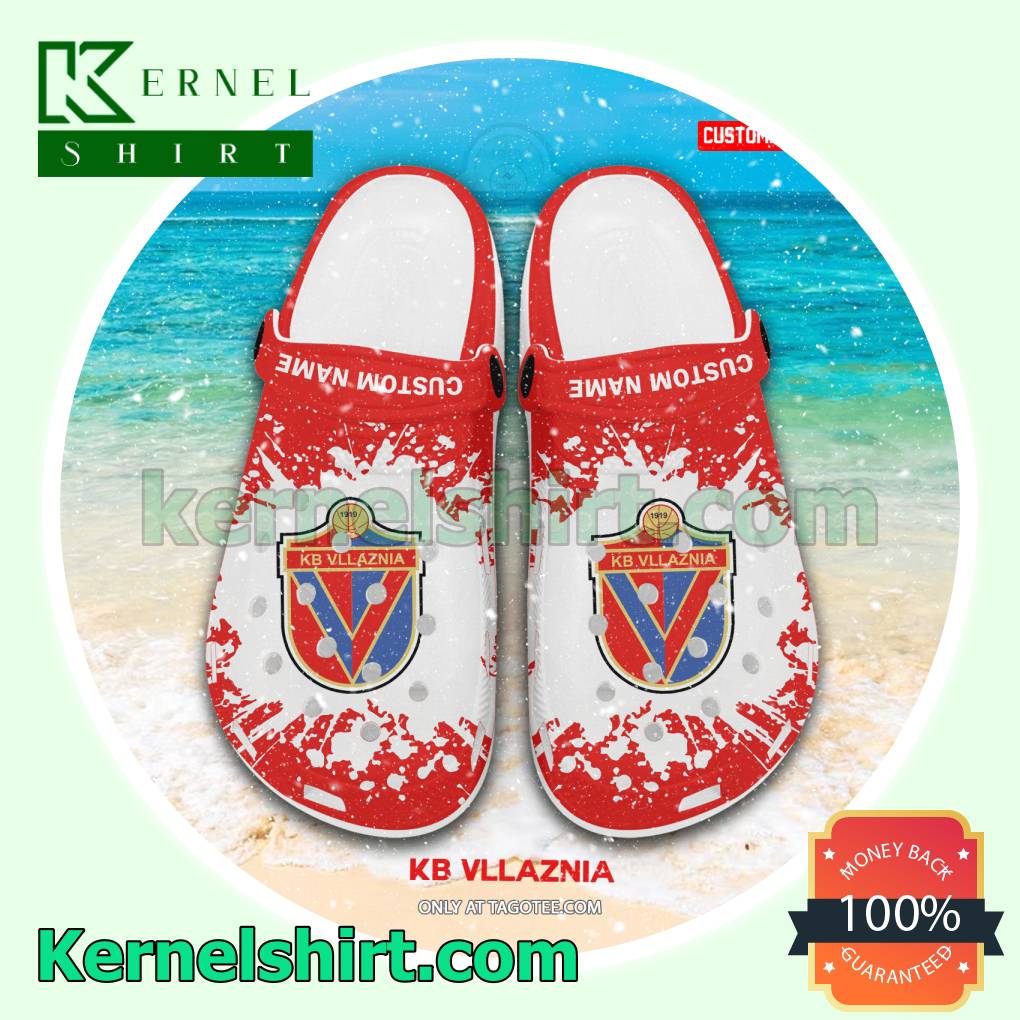 KB Vllaznia Custom Crocs Sandals a