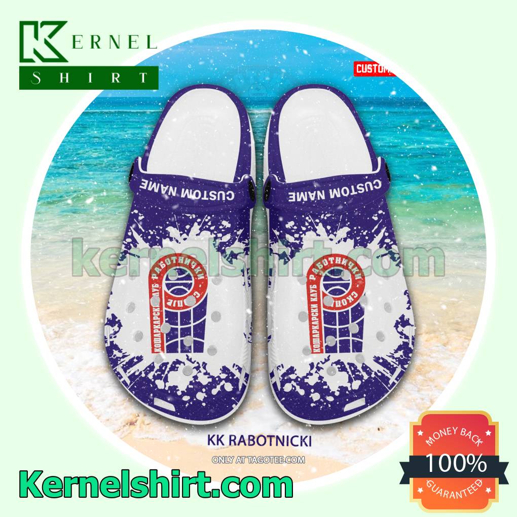 KK Rabotnicki Custom Crocs Sandals a