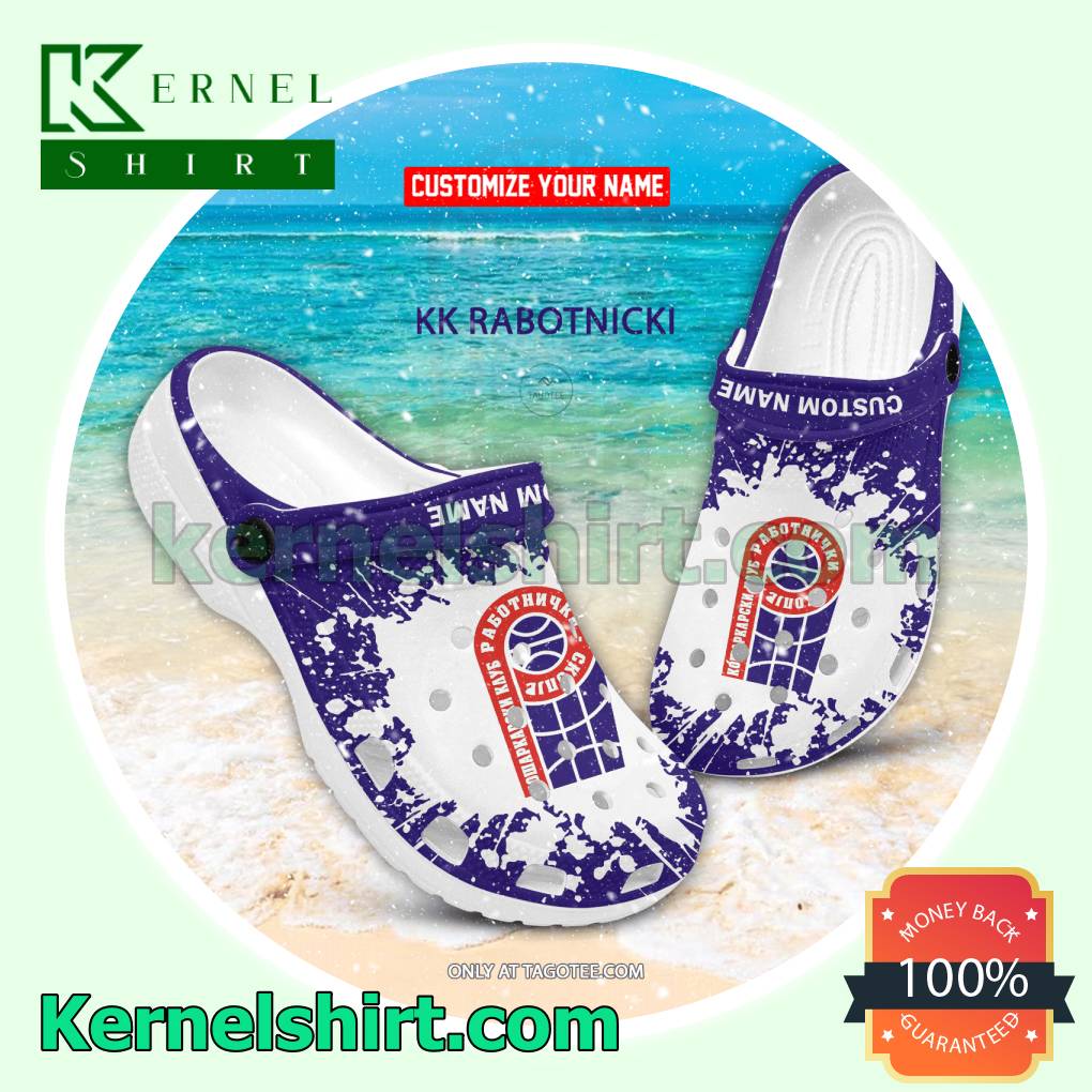 KK Rabotnicki Custom Crocs Sandals