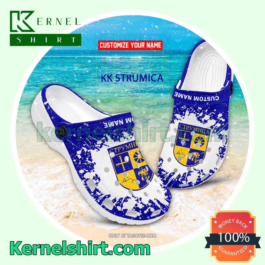 KK Strumica Custom Crocs Sandals