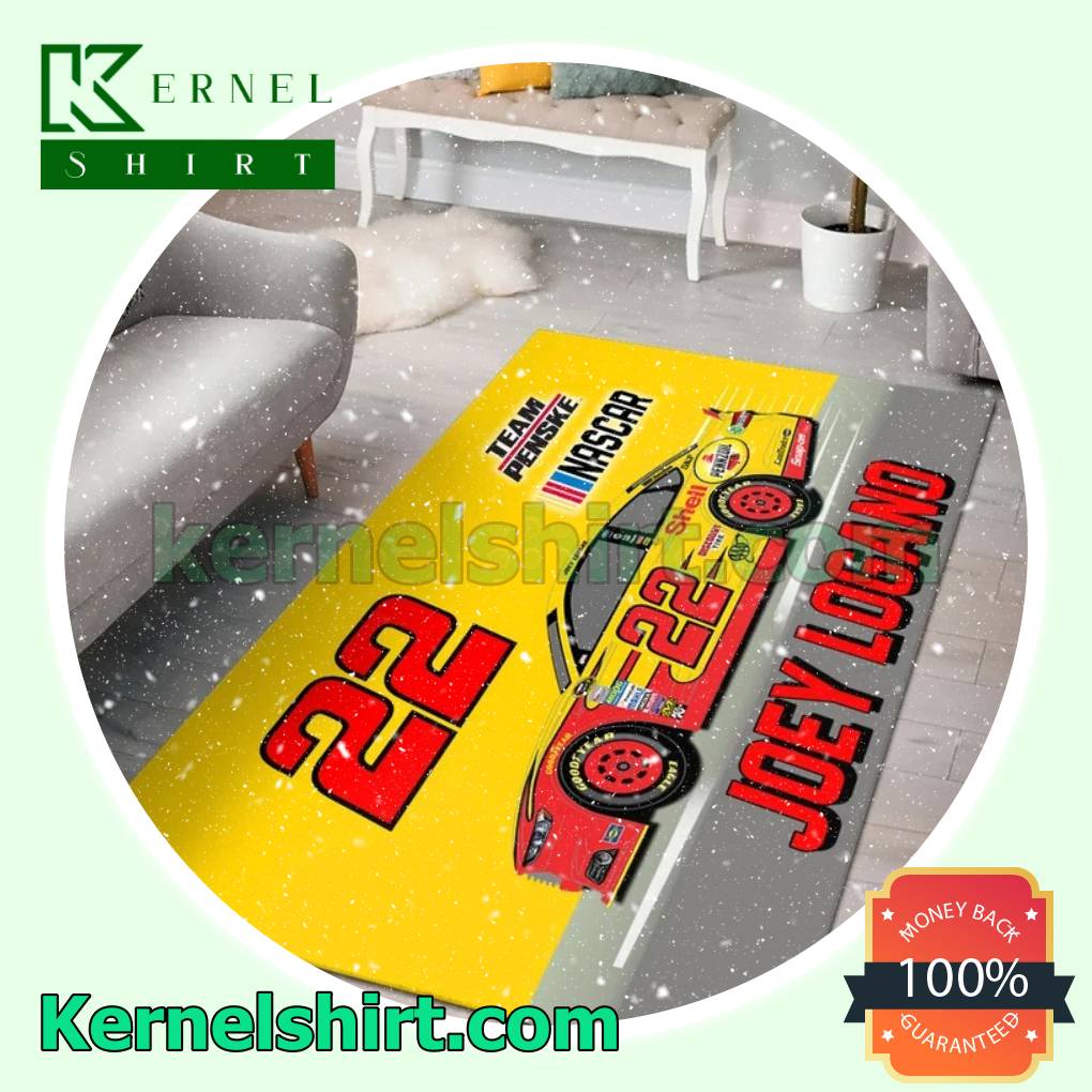 Nascar Joey Logano 22 Entry Carpet