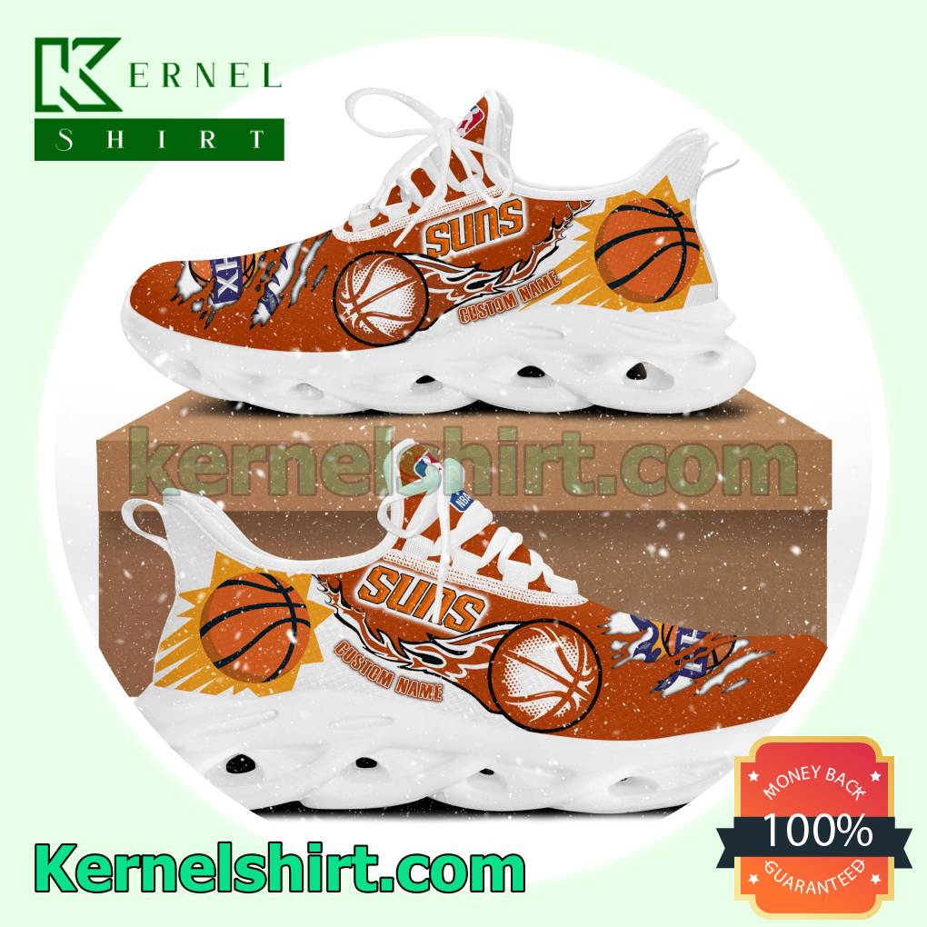 Phoenix Suns Nba Playoffs Custom Walking Sneakers